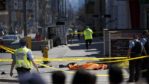 Identificado el autor del atropello de peatones en Toronto